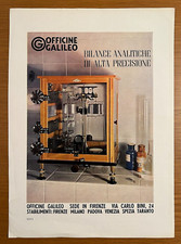 Pubblicità officine galileo usato  Milano