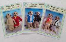 Knitting patterns meerkat for sale  PAIGNTON