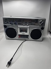 Vintage Sanyo Modelo M9820K Rádio Cassete Player/Gravador Boombox FUNCIONA comprar usado  Enviando para Brazil