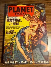 Planet Stories (Inverno, 1948) Good Girl Cover Vintage Pulp FN- comprar usado  Enviando para Brazil