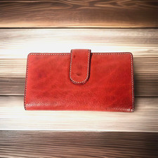 Genuine leather red for sale  Hudson