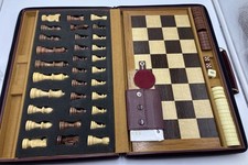 Vintage wooden backgammon for sale  NEW MALDEN