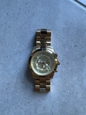 Relógio de pulso Michael Kors Gold Runway MK8077 45mm  comprar usado  Enviando para Brazil