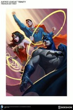 Impressão artística fina Justice League Trinity por Sideshow sem moldura. Esgotado comprar usado  Enviando para Brazil