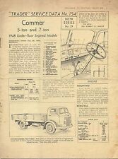 Commer ton motor for sale  BATLEY