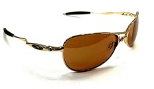 Óculos de sol aviador polarizado OAKLEY mira marrom cromado bronze OO4060-04 RARO comprar usado Óculos de sol aviador polarizado OAKLEY mira marrom cromado bronze OO4060-04 RARO comprar usado  Enviando para Brazil