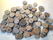 Novo Lote - 3 x Moedas de Bronze AE4 com Pátina do Deserto e Detalhe em AMBOS os Lados, usado comprar usado  Enviando para Brazil