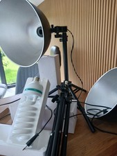 Studioleuchten set stativ gebraucht kaufen  Hamburg