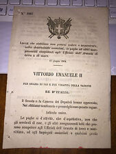 Legge che impedisce usato  Italia