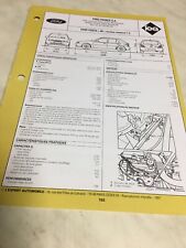 Fiche technique automobile d'occasion Fiche technique automobile d'occasion  Decize