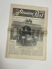 Braune post zeitung gebraucht kaufen  Harrislee