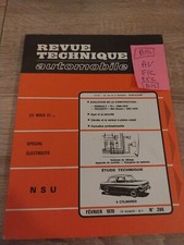 Revue technique nsu d'occasion  Avignon
