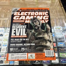 Electronic Gaming Monthly Magazine May 2002 #154 Resident Evil W/ Inserts comprar usado Electronic Gaming Monthly Magazine May 2002 #154 Resident Evil W/ Inserts comprar usado  Enviando para Brazil