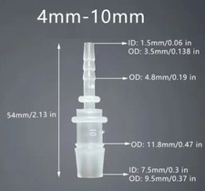4mm 10mm schlauchadapter gebraucht kaufen  Reutlingen