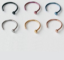 Stück nasenpiercing ring gebraucht kaufen  Berlin