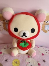 Korilakkuma strawberry plushie for sale  OMAGH