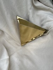 Messing wandlampe pyramidenfor gebraucht kaufen  Bardowick