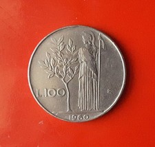 100 lire 1960 usato  Cerveteri