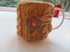 Hand knitted mug for sale  POOLE