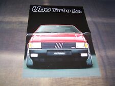 Usado, TOPRARITÄT Herrlicher Prestige Prospekt Fiat Uno Turbo i.e. von 1985 !!! comprar usado  Enviando para Brazil