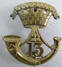 Military brass glengarry for sale  LONDON