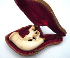 Meerschaumpfeife antik etui gebraucht kaufen  Steinheim an der Murr