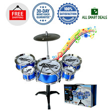 Bateria Musical Para Niños 5 Tambores Juguetes Musicales De Aprendizaje Estimula comprar usado  Enviando para Brazil