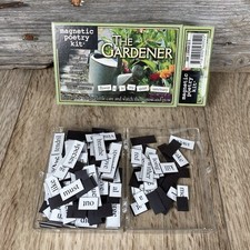 Kit de poesia magnética The Gardener geladeira 240 ímãs comprar usado  Enviando para Brazil