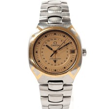 Relógios masculinos OMEGA 396.1122 Seamaster Polaris GMT aço inoxidável/YG prata/ouro, usado comprar usado  Enviando para Brazil