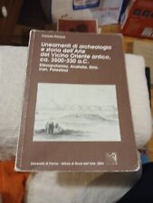 Lineamenti archeologia storia usato  Roma