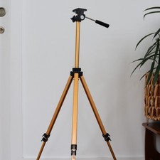 Vintage gold tripod for sale  BANBURY