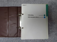 knitting pattern binder for sale knitting pattern binder for sale COLYTON