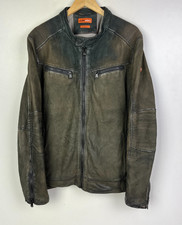 Real leather biker for sale  CANTERBURY
