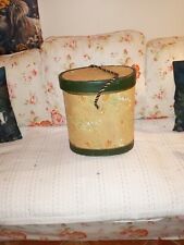 Vintage oval hatbox for sale  WALLSEND