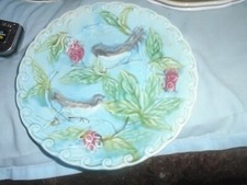 Assiette barbotine decor d'occasion  Luxeuil-les-Bains