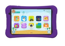 Tablet Android 10 infantil DGTEC 8" com estojo protetor robusto, Wi-Fi, Bluetooth (roxo), usado comprar usado  Enviando para Brazil