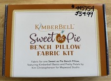 Kit de tecido de travesseiro de banco Kimberbell Sweet As Pie comprar usado Kit de tecido de travesseiro de banco Kimberbell Sweet As Pie comprar usado  Enviando para Brazil