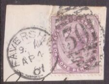 GB BRITAIN QV CARIMBO POSTAL DUPLEX / CANCELAMENTO "FAVERSHAM 301" 1901 comprar usado  Enviando para Brazil