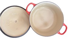 Creuset red enamel for sale  Alpine