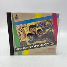 Quad Force ‎Feel The Real Bass CD Album US 1992 VG+/VG+ Hip Hop Bass Music comprar usado  Enviando para Brazil