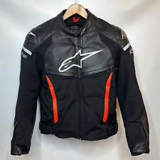 Usado, Jaqueta de couro Alpinestars SP X motocicleta EUA 38 preta vermelha forro esporte turismo comprar usado  Enviando para Brazil