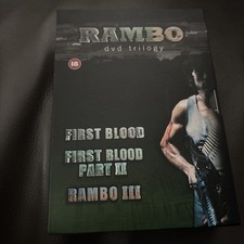 Rambo trilogy dvd for sale  SLOUGH