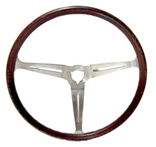 Usado, Volante de madeira GM Chevy 16" largura 3 1/8" profundidade ponto central modificado comprar usado  Enviando para Brazil