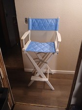 Director chair white for sale  Linn Creek