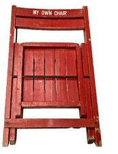 Vintage red wooden for sale  El Dorado