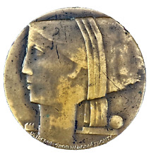 Médaille art déco d'occasion  Saint-Aubin-du-Cormier