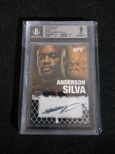 2010 Topps UFC Series 4 - Autógrafos de lutador Anderson Silva preto /88 #FA-AS BGS comprar usado 2010 Topps UFC Series 4 - Autógrafos de lutador Anderson Silva preto /88 #FA-AS BGS comprar usado  Enviando para Brazil
