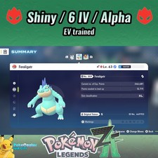 Feraligatr Pokemon Legends ZA ❗❗ Alpha ❗❗ Shiny 6 IV🟢 Battle Ready ⚫ EVs comprar usado Feraligatr Pokemon Legends ZA ❗❗ Alpha ❗❗ Shiny 6 IV🟢 Battle Ready ⚫ EVs comprar usado  Enviando para Brazil
