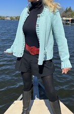 Schöne kurze strickjacke gebraucht kaufen  Berlin