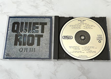 Quiet Riot QR III CD DADC PRESS! 1986 Pasha ZK 40321 Slave To Love RARE! OOP! comprar usado  Enviando para Brazil
